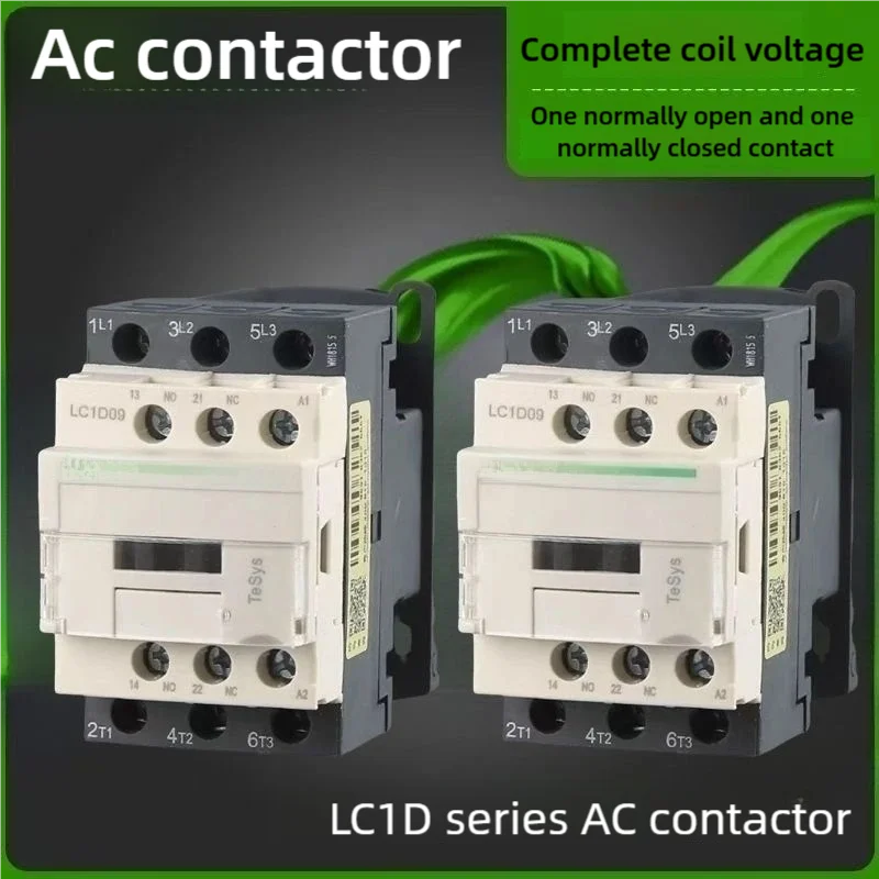 

Contactor Lc1D09M7C B7C Cc7C F7C M7C Q7C Ac24V 36V 48V 110V 220V 380V All Silver Contact Elevator Ac Contactor