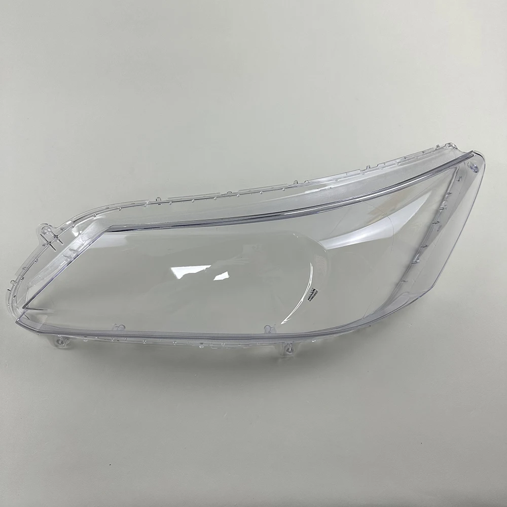 For Honda Accord 9th Gen 2014 2015 Transparent Lampshade Lamp Shade Front Headlamp Shell Headlight Cover Lens Plexiglass