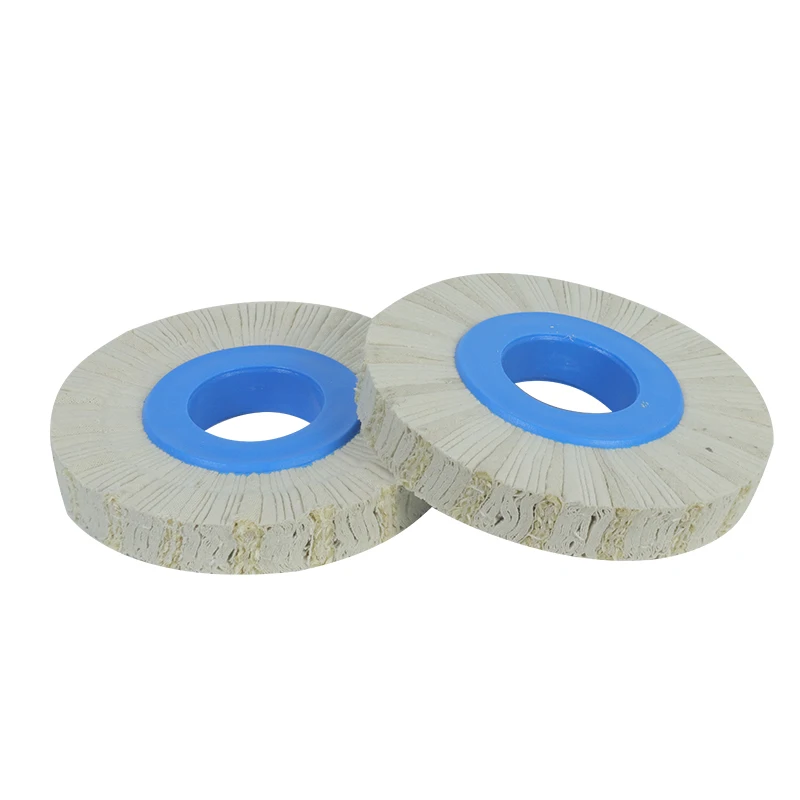 السيزال المواد التلميع عجلة لآلة حافة النطاقات ، قسط الجودة ، 150x50x25 مللي متر ، 2 قطعة