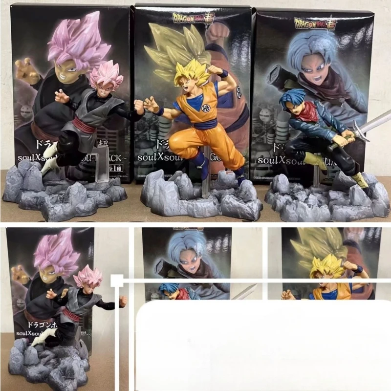 

Dragon Ball, Dragon Ball Super Soul, Super Saiyan Goku, Стволы, Черный Гоку, Призовая фигурка, Модель