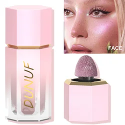 Liquid Highlighter Glitter Eyeshadow Pen Makeup Glow Face Contour Shimmer Pink White Highlight Pallete Illuminator Cosmetics