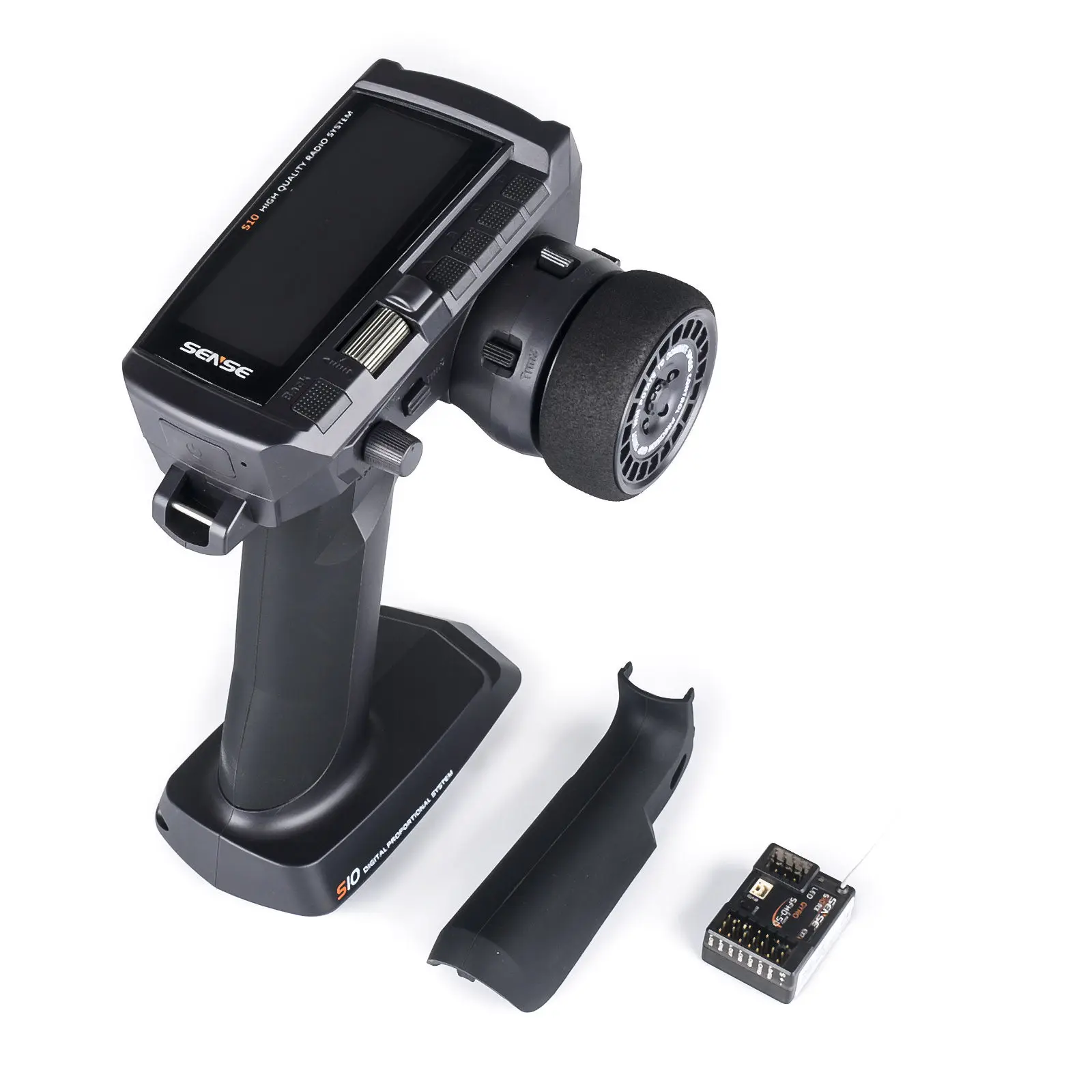 

SENSE S10 10CH 2.4G Multi-Function RC Transmitter with Receiver for RC Simulation Car Drift Crawler Gyro Upgrade Control System