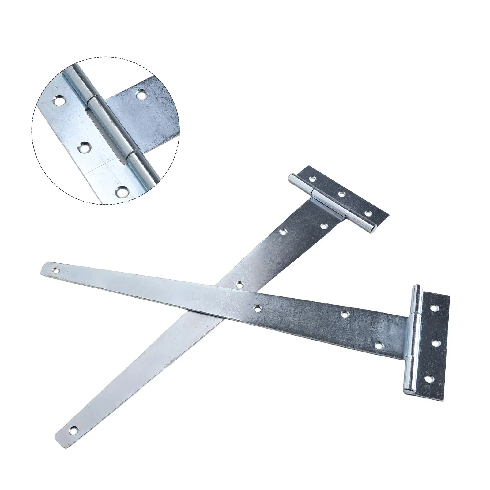 

Heavy Duty T Hinges for Stable and Smooth Operation Perfect for Doors Gates and Cabinets Black Galvanized Finish