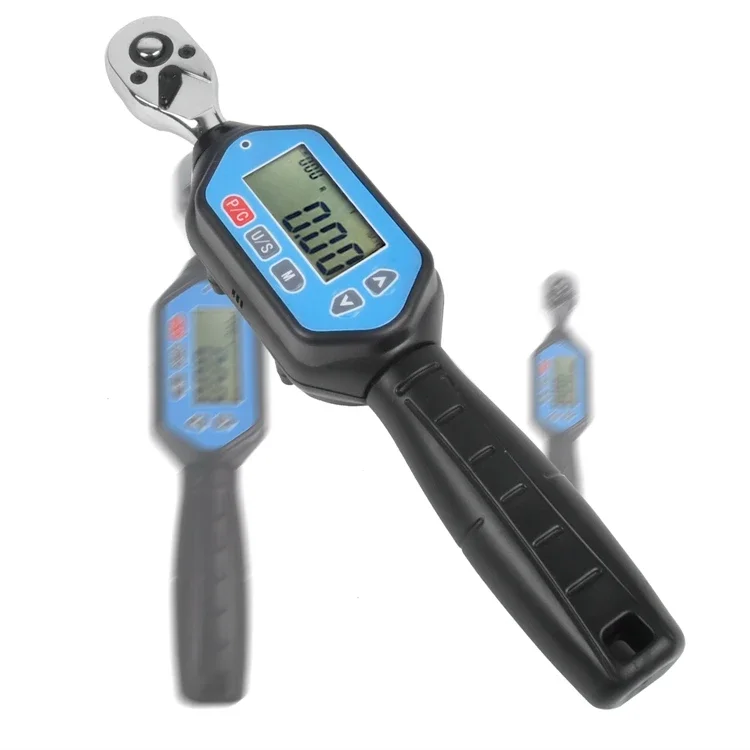 Ewm-30 Digital Torque Wrench 1/4 Square Drive With Buzzer Led Indication And Peak Trace Tracking