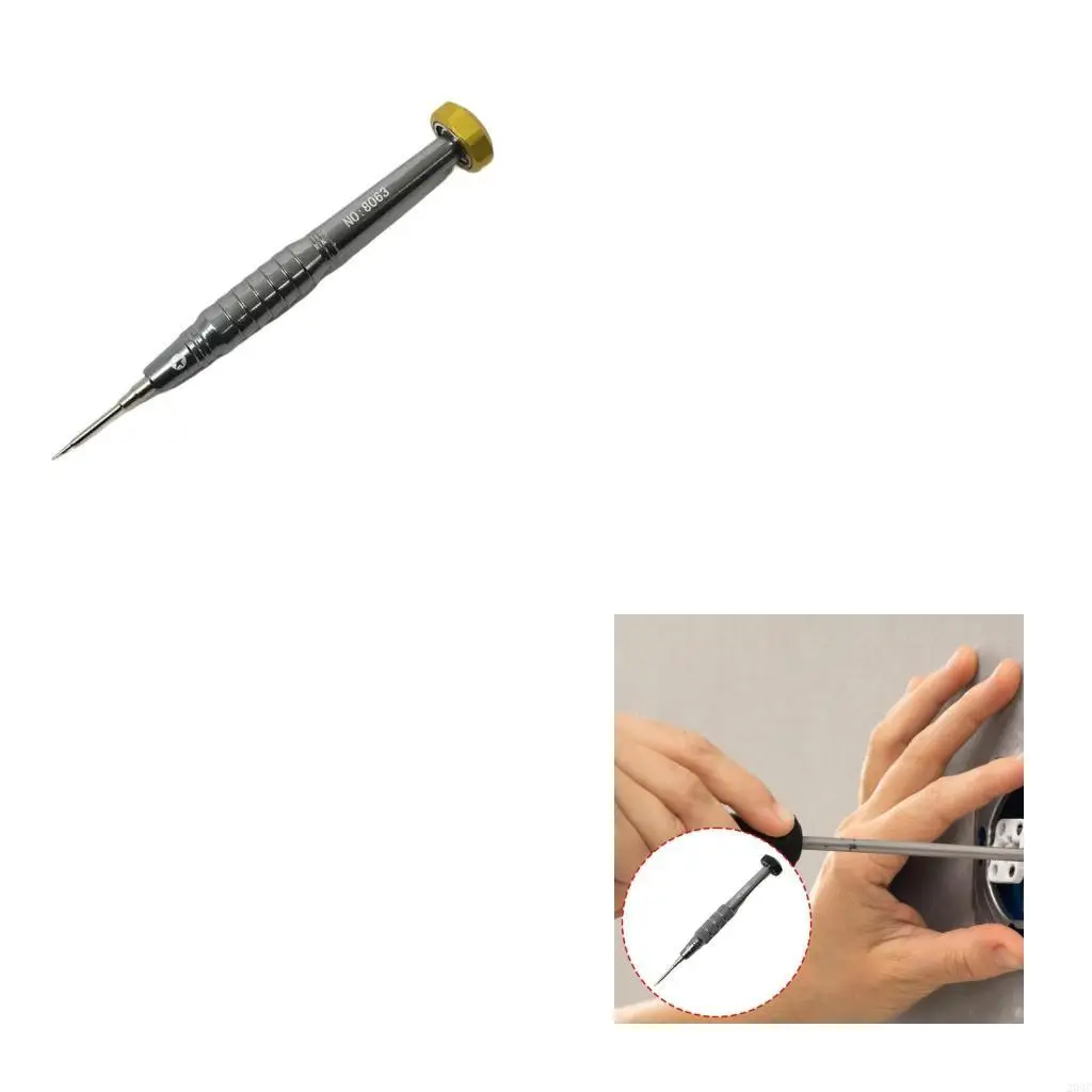 

203C Tip Pentalobe Screwdriver for Electronics Repair Maintenance Tool with Steel Tip and Rotating Caps Designs