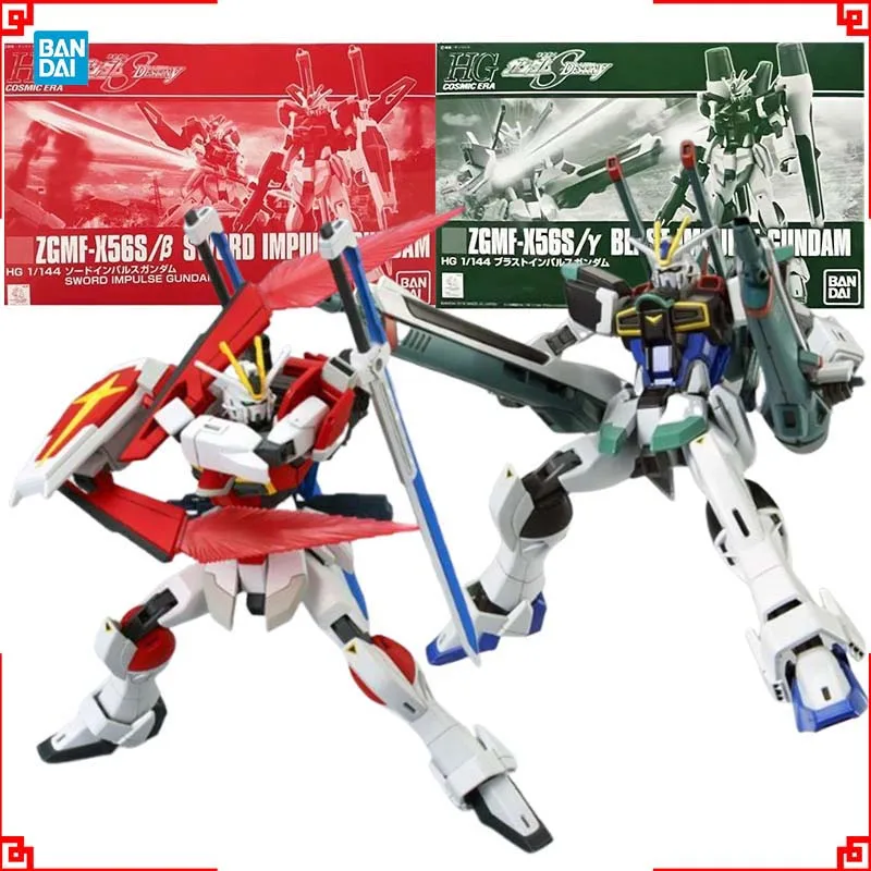 Bandai-Kit de modelo Gundam HG PB, espada de impulso, figura de acción de impulso, Kit de construcción de Gunpla, figuras de Anime, juguetes para niños, regalo