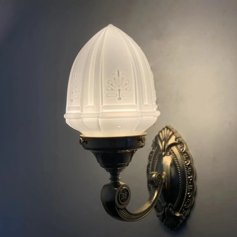 

Old Shanghai Republic of China Shanghai style wall lamp Bedroom bedside lamp Study wall lamp