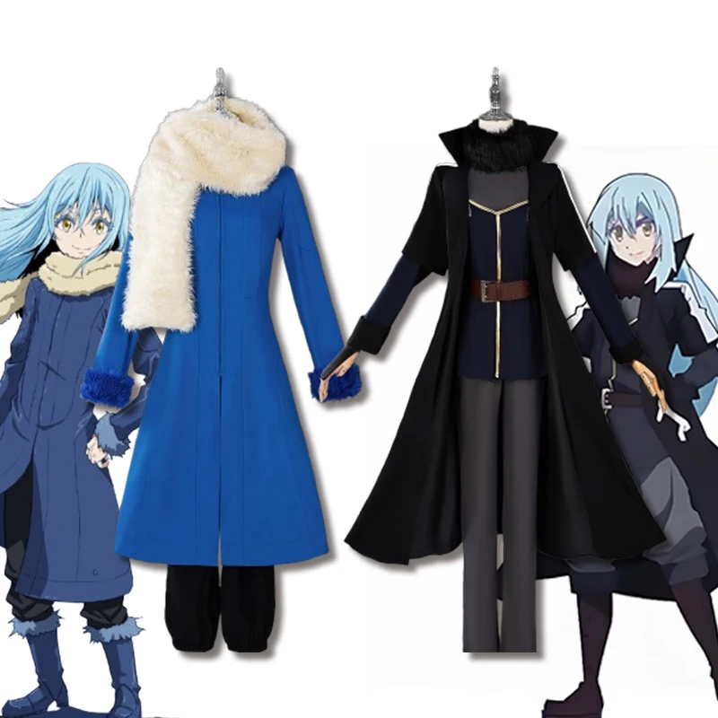 

Rimuru Tempest Cosplay Costume Anime That Time I Got Reincarnated Role Play Uniform Halloween Carnival Dressing For Women Girls