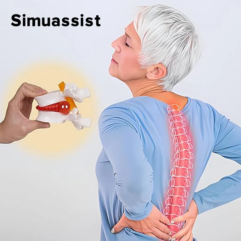Anatomical Spine Lumbar Disc Herniation Model Medical props model Anatomy Medical Teaching Tool