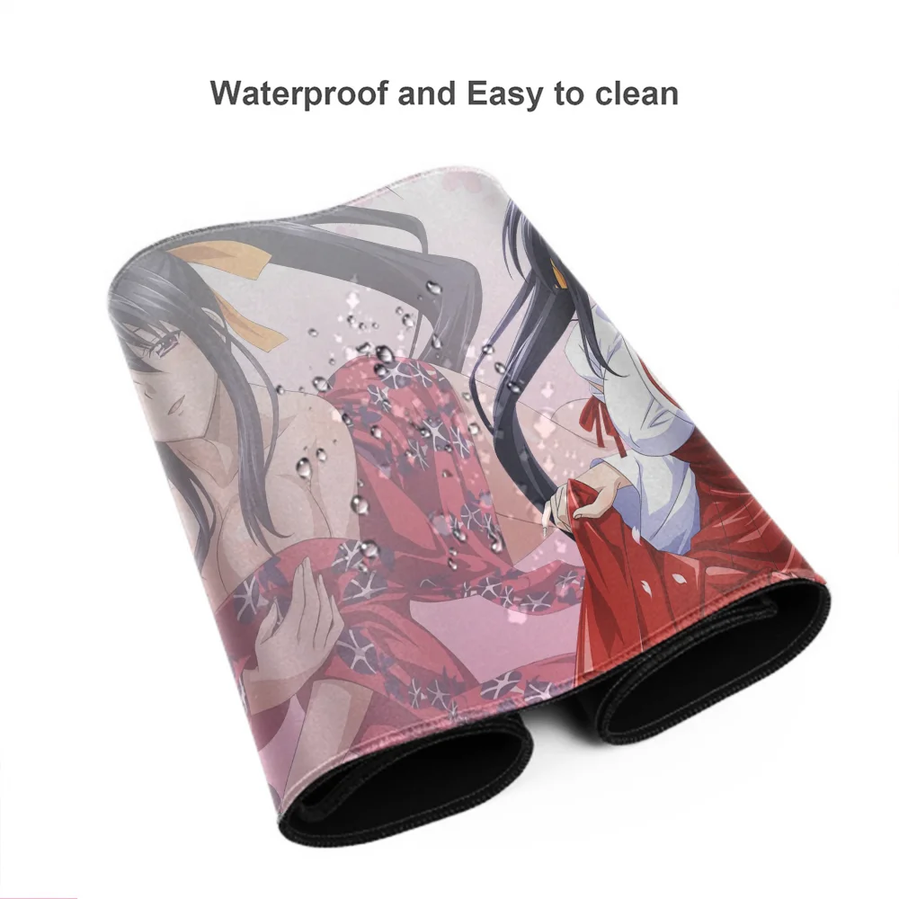 High School DxD Mousepad Mouse Pad Extended Gaming Keyboard Mats Large 90x40cm XXL Gamer Mousepad