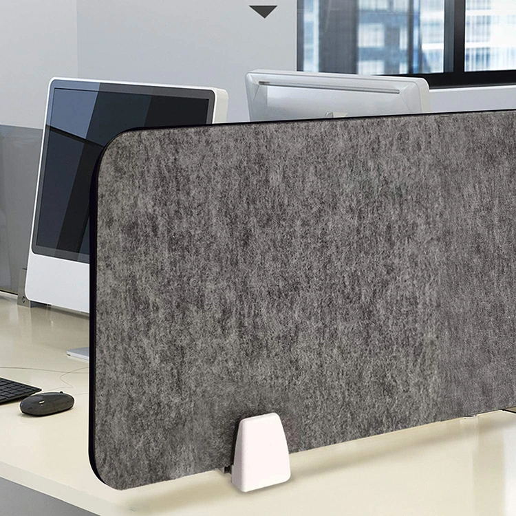 100% Recyclable Modern Polyester Fiber PET Felt Acoustic Office Privacy Screen Panels Soundproof Home Office Hospital School