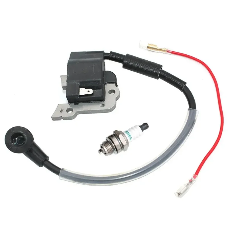 

Новый для Shindaiwa T261 T261B M230 C230 AH231 C230 T230 T231 C230PT P230S Детали двигателя Катушка зажигания Свеча зажигания для газонокосилки Mo