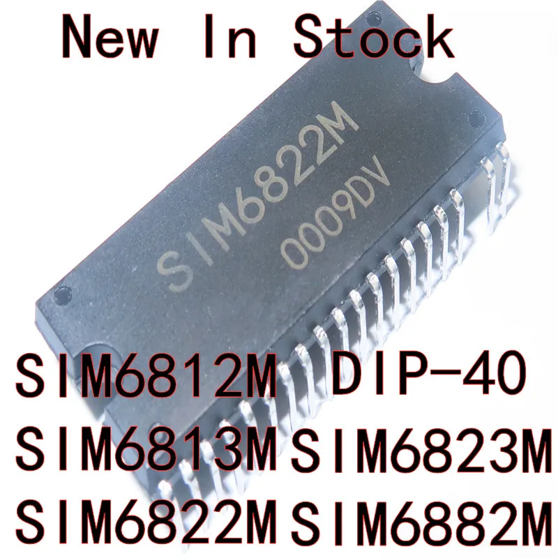 1 unids/lote SIM6822 SIM6812M SIM6813M SIM6822M SIM6823M SIM6882M DIP-40 controlador de Motor sin escobillas CC de alto voltaje nuevo en Stock