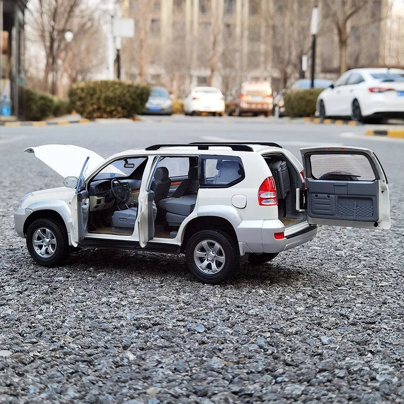 1:18 scale FOR Toyota PRADO GX  2008 alloy car model SUV  for friends gift Collection gift Static ornament Birthday present