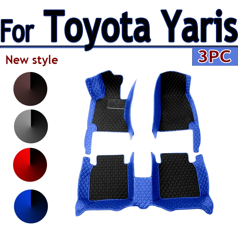 Non-hybrid Vehicle Car Floor Mats For Toyota Yaris Cross Yarisu Kurosu XP210 2021 2022 2023 Waterproof Pads Car Accessories 2012