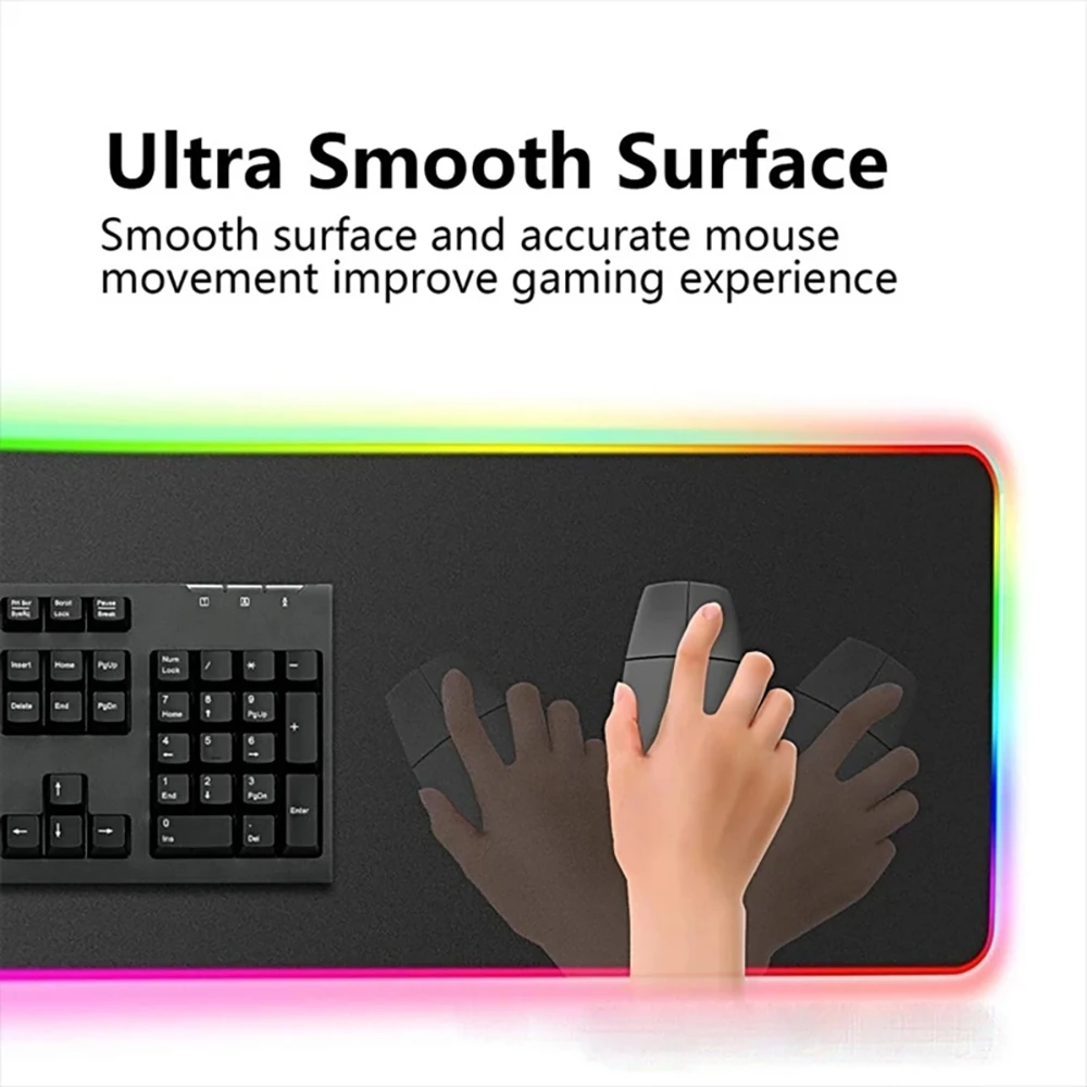 Popular Mechanical Gamer Keyboard games computer Pad  RGB Gifts for boys Gaming XL F_FortniteS Gifts for girls Gamer Glowing mat