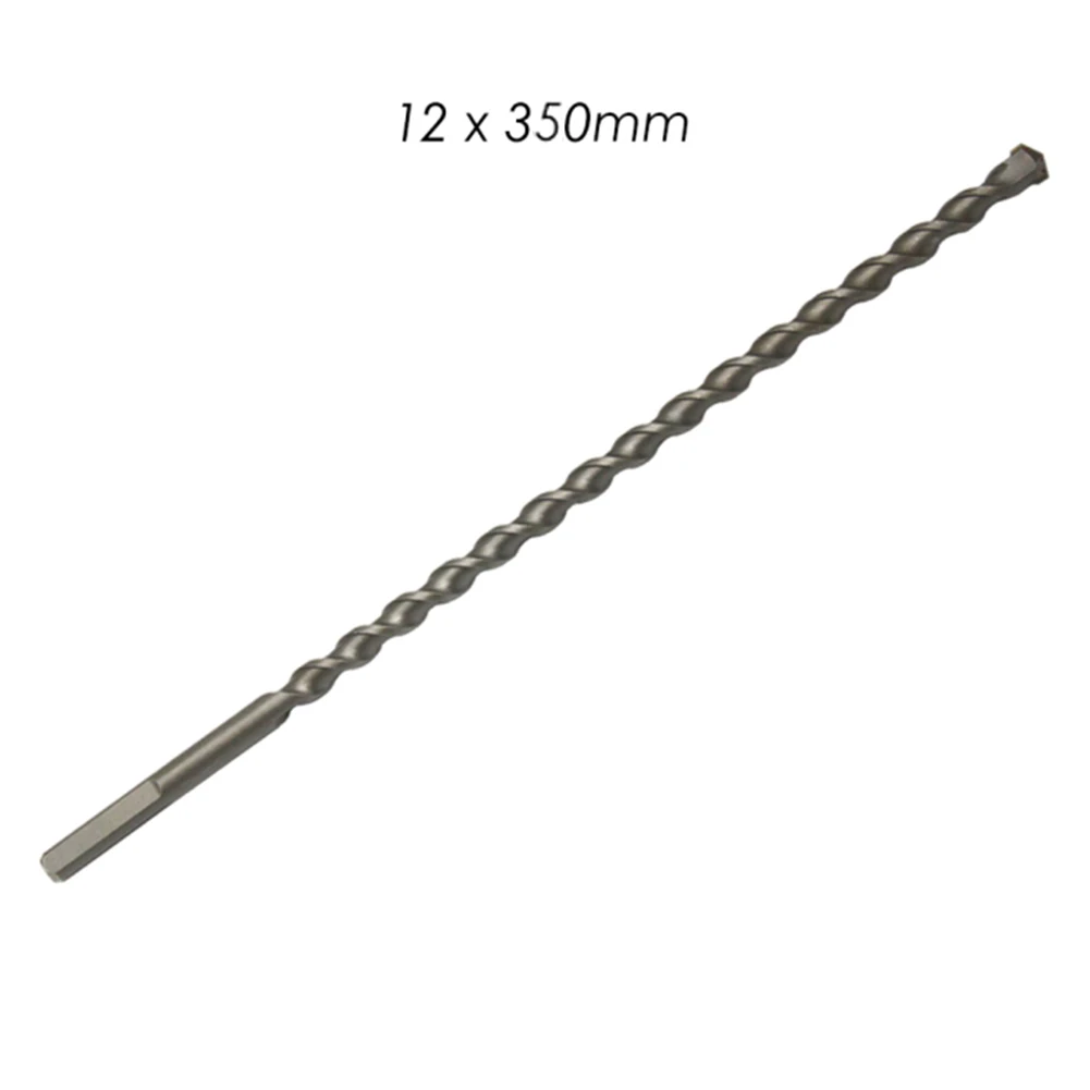 300mm Long Masonry Concrete Impact Drill Bit Triangle Shank 6 8 10 12 16mm Drilling Bits For Penetrating The Wall Power Tool