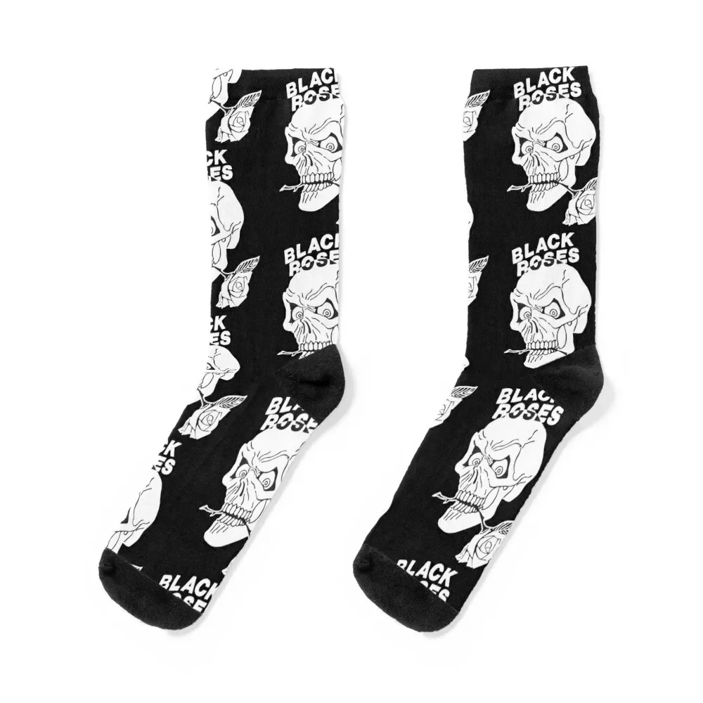 

Black Roses Movie Logo Socks Toe sports Novelties Lots Socks Male Women's