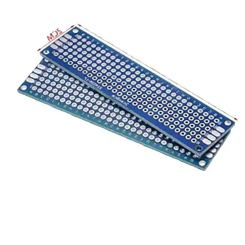 

5PCS/LOT Blue Oil Universal Board PCB Circuit Board 2.54mm Double-sided Tin Spraying 2x8 5*7 7x9cm Experimental Board