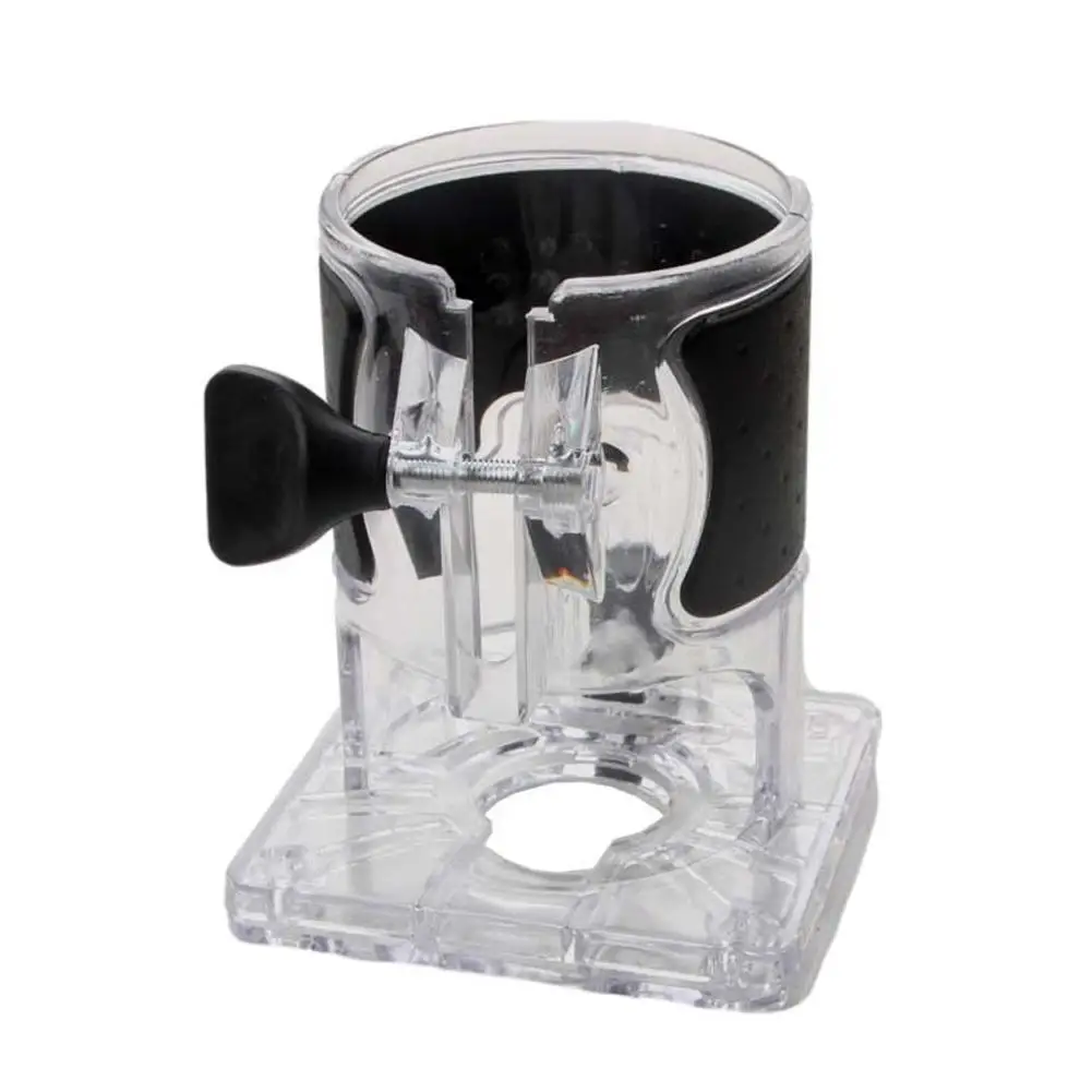 3700 Edge Trimming Machine Transparent Base Protective Wood Router Circle Milling Machines Slotting Cover Base Tools Engrav K6Z7