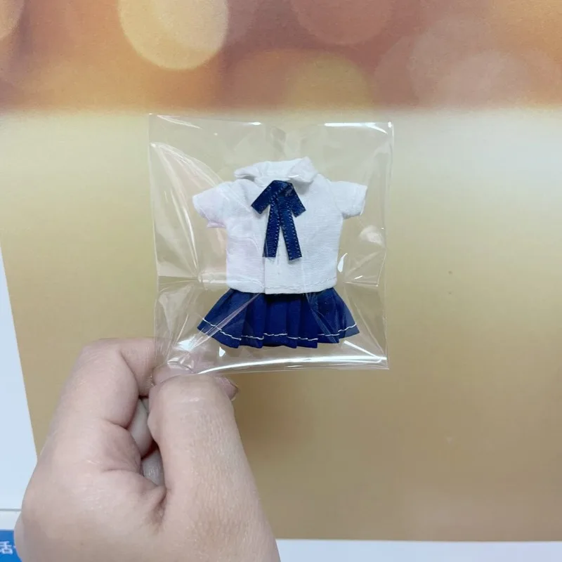 Image 4: En stock, figurines d'action à l'échelle 1/12, uniforme d'étudiant, chemise, jupe plissée, ensemble de vêtements, modèle pour poupées soldatesses de 6 pouces, DIY