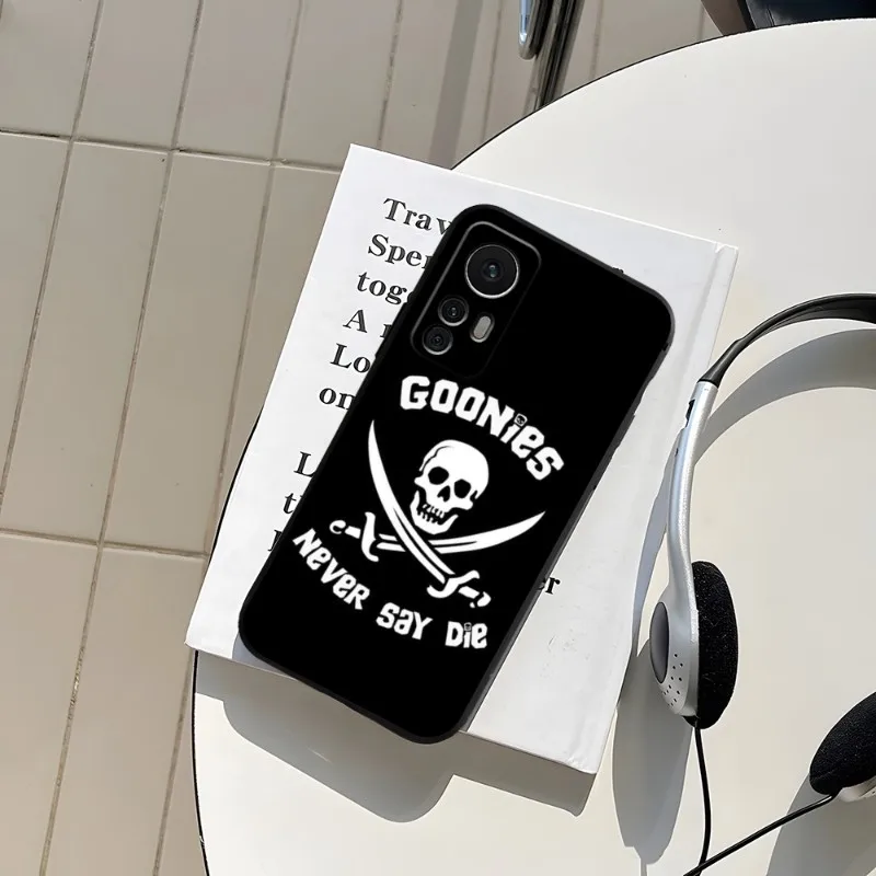 Goonies Poster Phone Case For Xiaomi 11 13T 12 10T 9 T Pro Pro Lite Ulltra X MIX4 CIVI Funda Black Coque