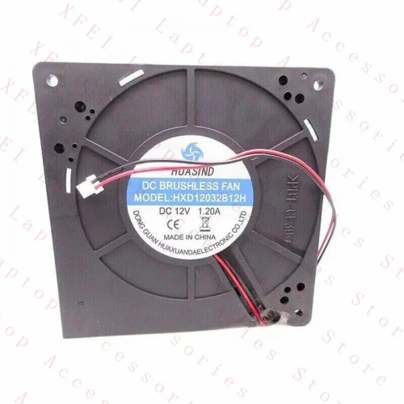 

F 1pcs for HUASIND HXD12032B12H DC12V 1.20A Cooling Fan