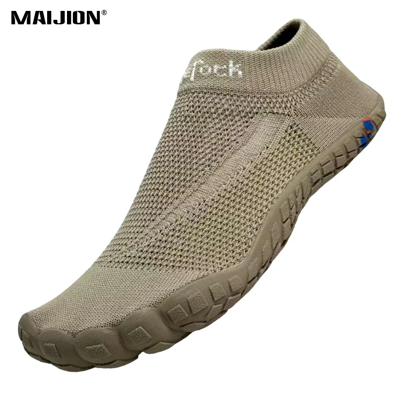 

Quick Dry Breathable Wading Shoes Unisex Knitted Mesh Slip-on Aquatic Sneakers for Diving Surfing Outdoor Water Sports