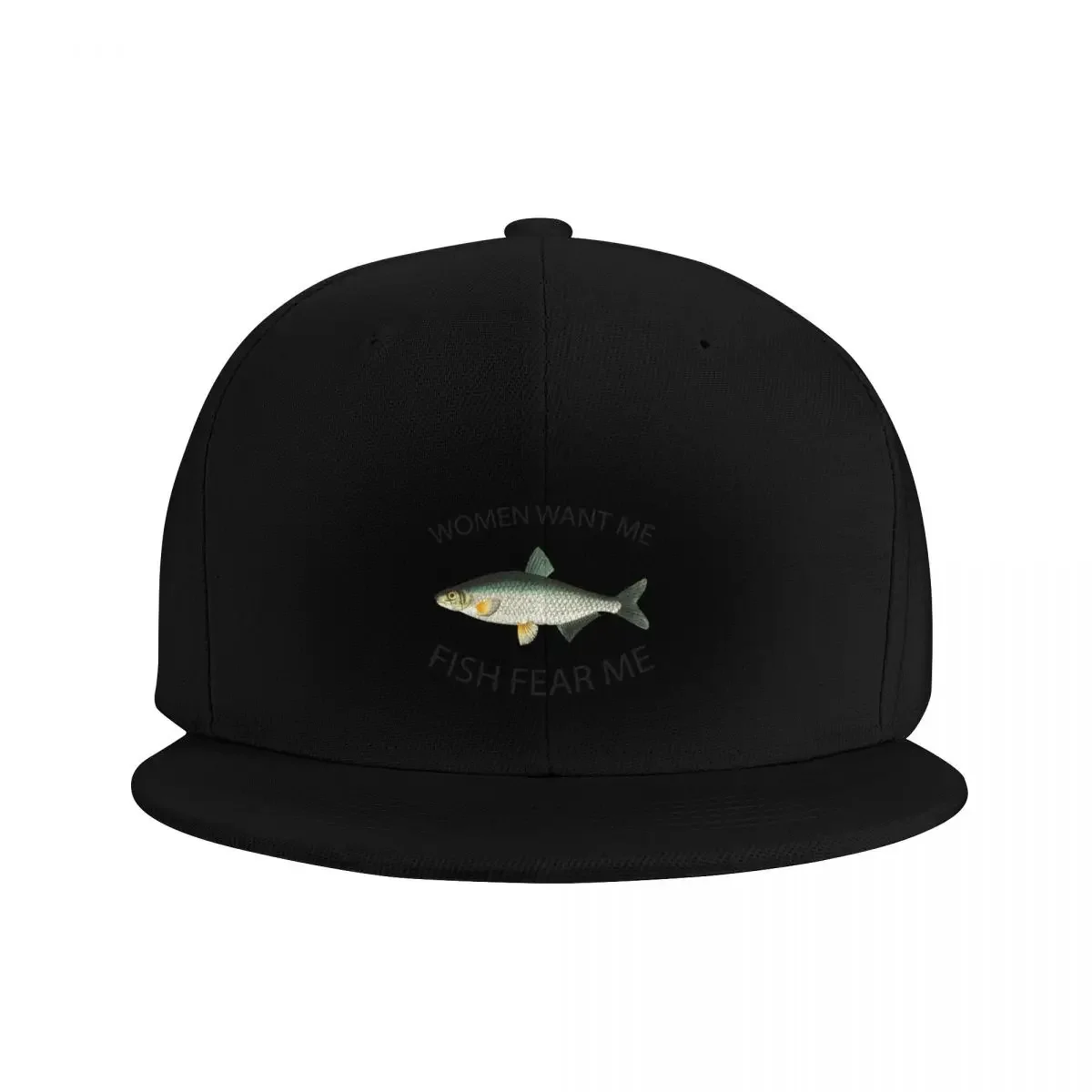 women want me fish fear me Baseball Cap Beach Streetwear derby hat Sports Cap Women's Men's