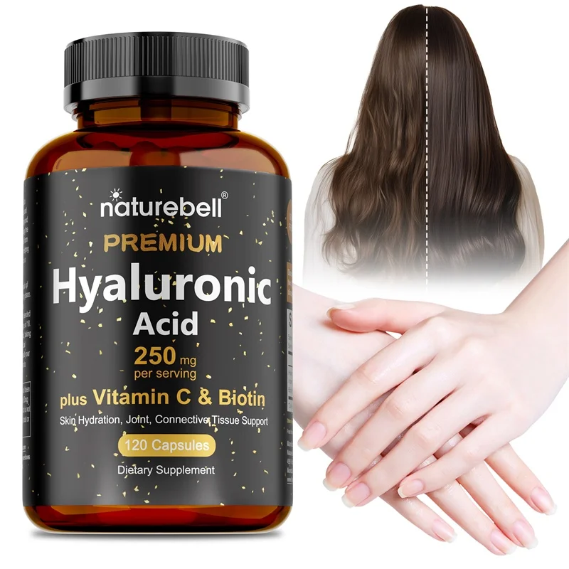 

Hyaluronic Acid Supplement with Vitamin C and Biotin - Promote Metabolism, Promote Skin Health, Improve Skin Wrinkles