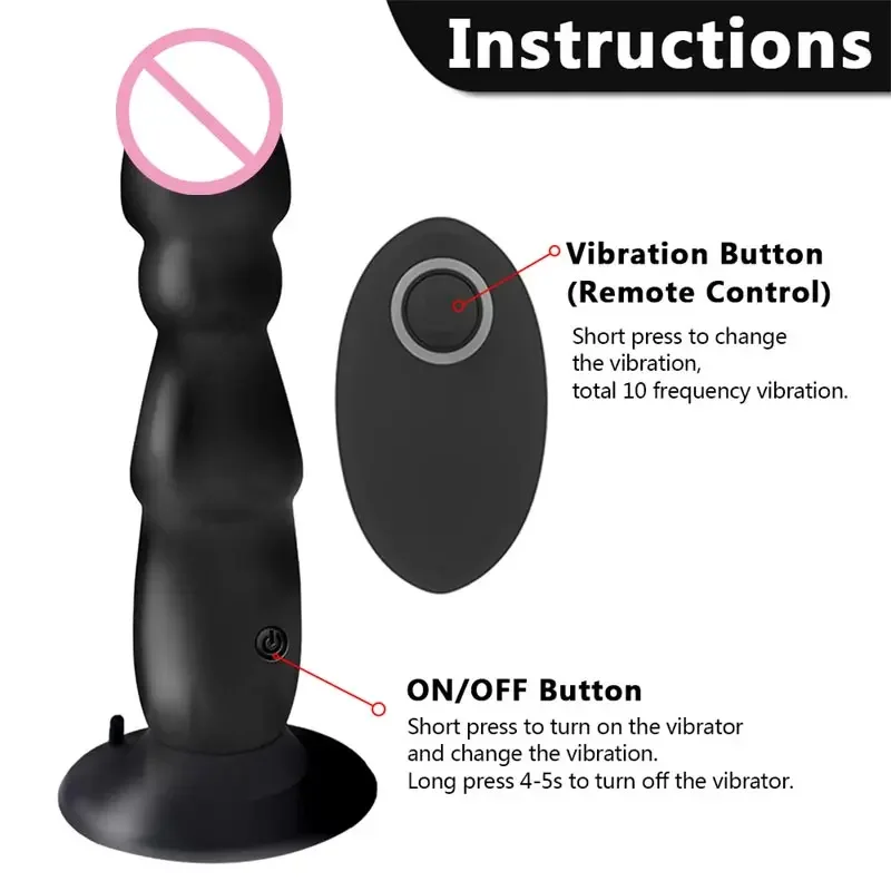 Penianana Men's Plug Muschie Anal And Vaginal Vibrator Prostate Dildos Accessory For Women Oral Pick Appliance Sein