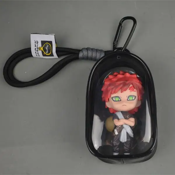 NARUTO Gaara anime merchandise cartoon cute doll figure keychain creative personalised backpack pendant decoration gift view 3