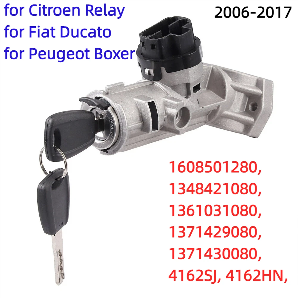 

Ignition Lock Barrel Switch For Peugeot Boxer for Citroen Relay for Fiat Ducato 2006-2017 4162HN