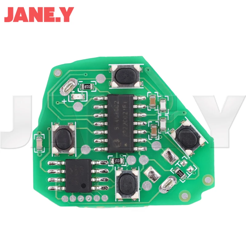 B41TA Kluczyk zdalnego sterowania do Toyoty Fortuner Hilux Innova Yaris Corolla 4D 67 G Chip 433Mhz 2/3/4 Przyciski 89070-52E61 Keyless Go — zdjęcie 6
