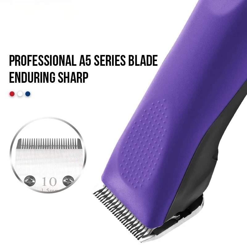 Professional Electric Cordless Detachable Clipper A5 Blade Pet Hair Cutters Grooming Dog Hair Clippers Only with A5#10 Blade