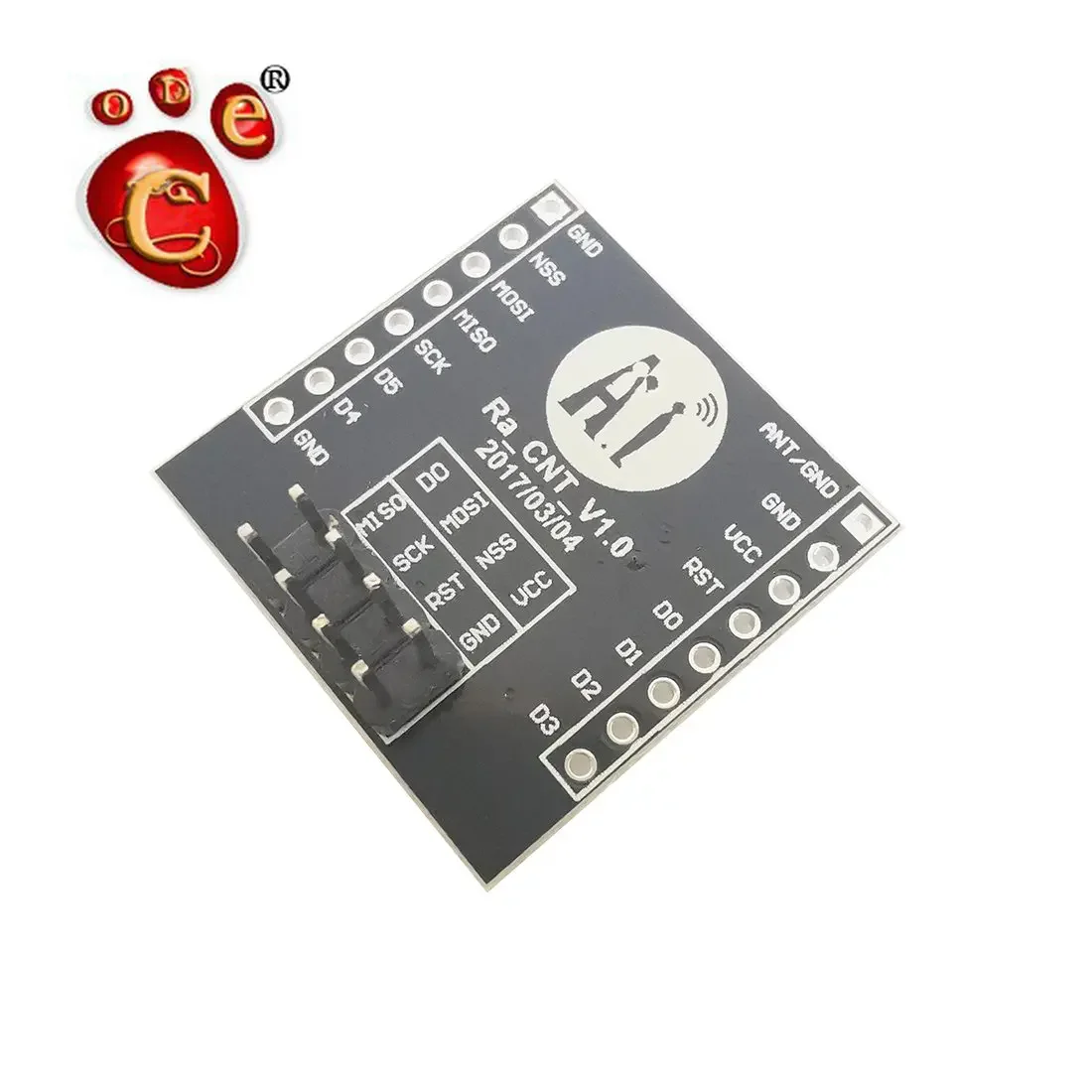 ra 01 adepter board SX1278 Ra-01 Ra-02  Lora radio frequency data transmission module SPI interface 433MHz antenna Antenna Ra-01