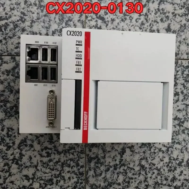 

Second hand Beckhoff CX2020-0130 controller PLC module tested normal