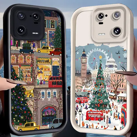 เคสโทรศัพท์ลายกราฟฟิตี้สำหรับ Xiaomi Mi 15 Pro 14 14T 13 13T 12 11 Lite 11T POCO X7 X6 5G X5 X3 NFC F6 F5 M7 M6 4G