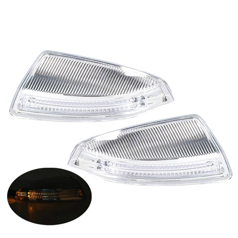 Side Rearview Mirror Turn Signal Light For Mercedes-Benz W164 W204 W639 ML300 ML320 ML500 C250 C300 C350