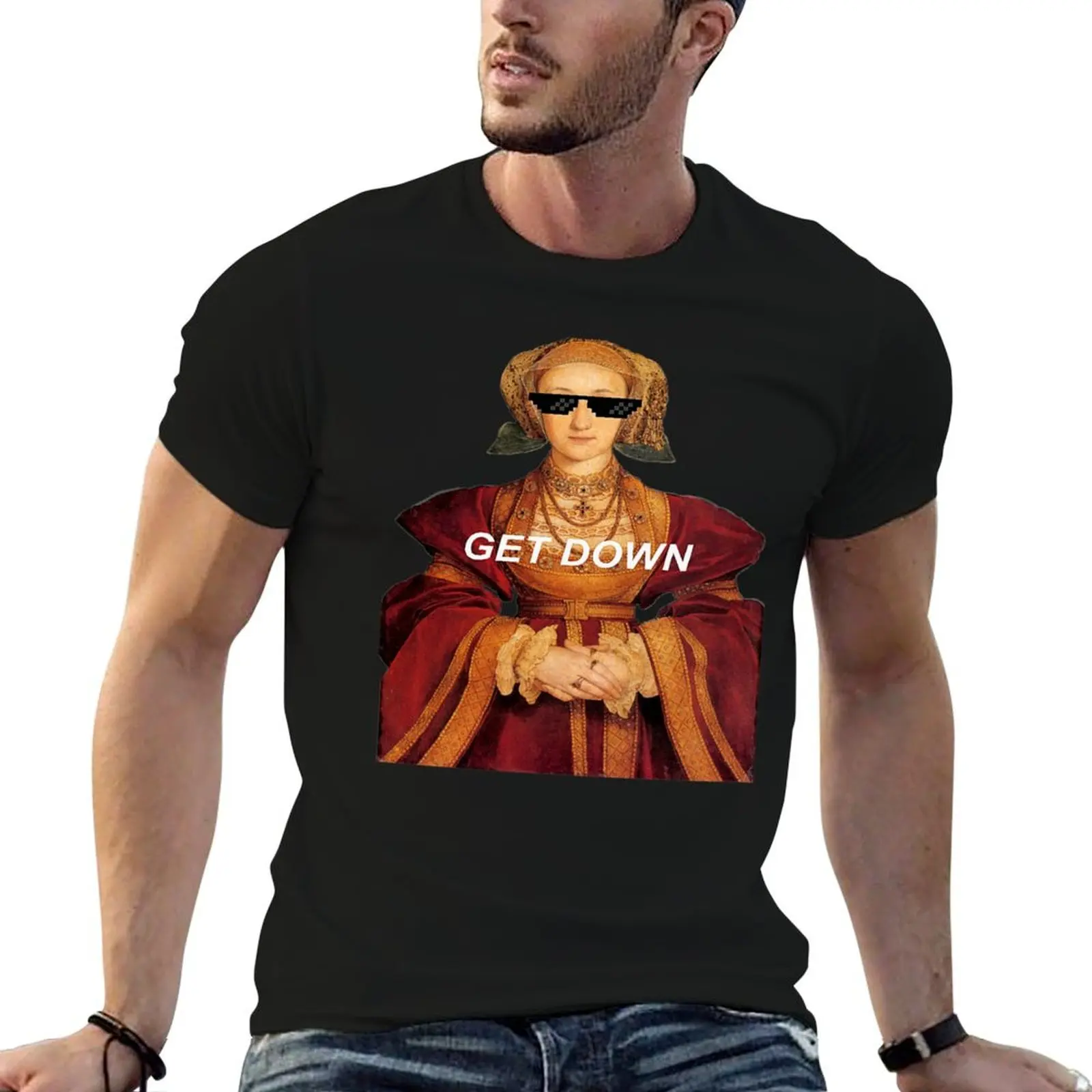 

Get Down (Anne Of Cleves) T-Shirt cute clothes Short sleeve tee graphic tee shirt tees mens clothing