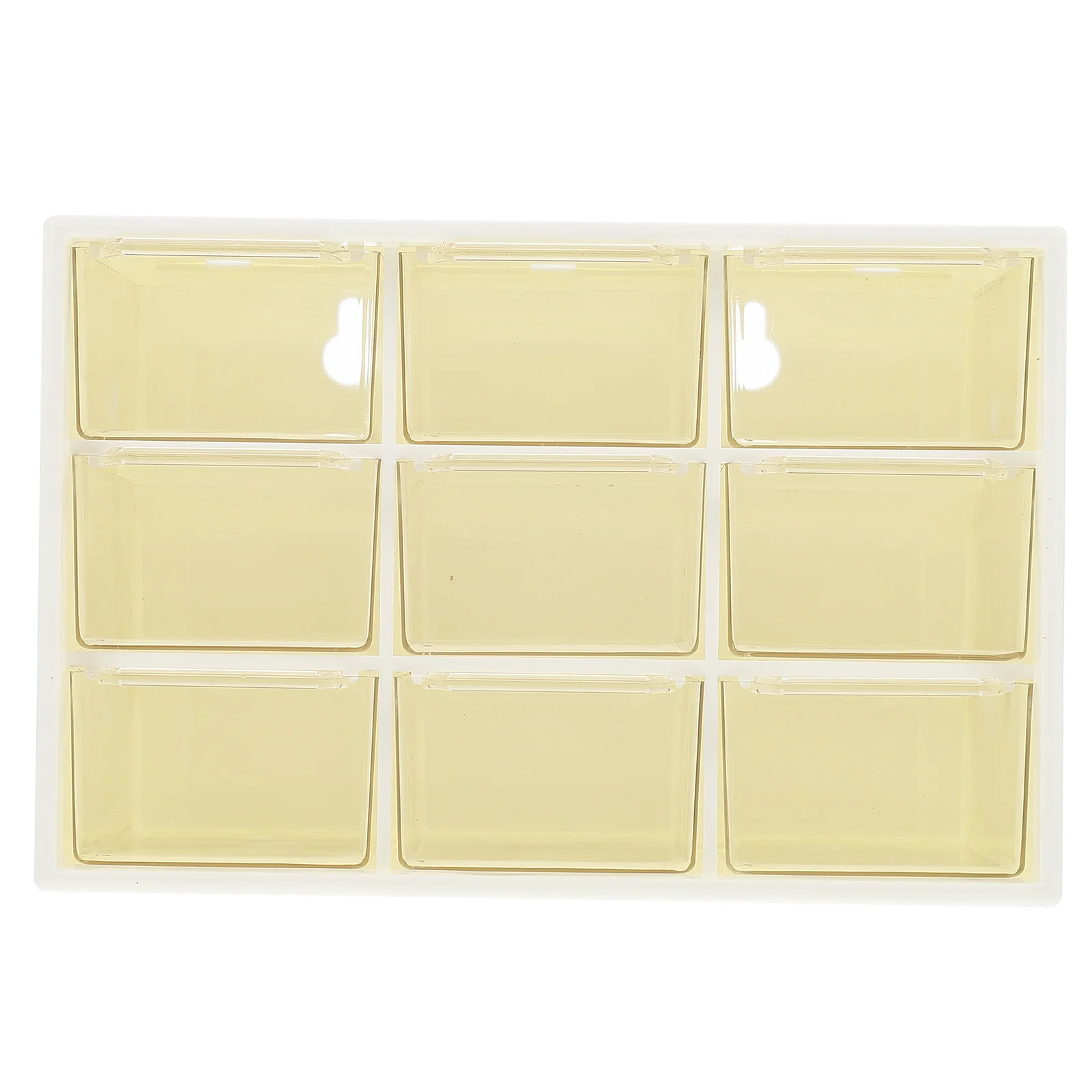 

Dustproof Drawer Style Storage Box Durable Organizer Jewelry Storage Container Makeup Holder Multi- Case