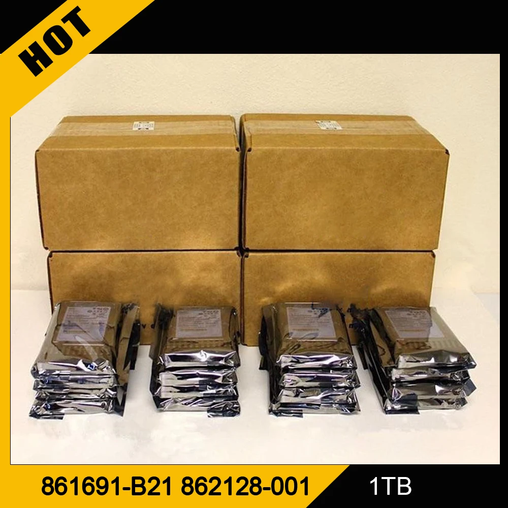 New 861691-B21 862128-001 HDD For HP G8 G9 1T 1TB SATA 3.5in 7.2K LFF 6G Server Hard Drive High Quality Fast Ship