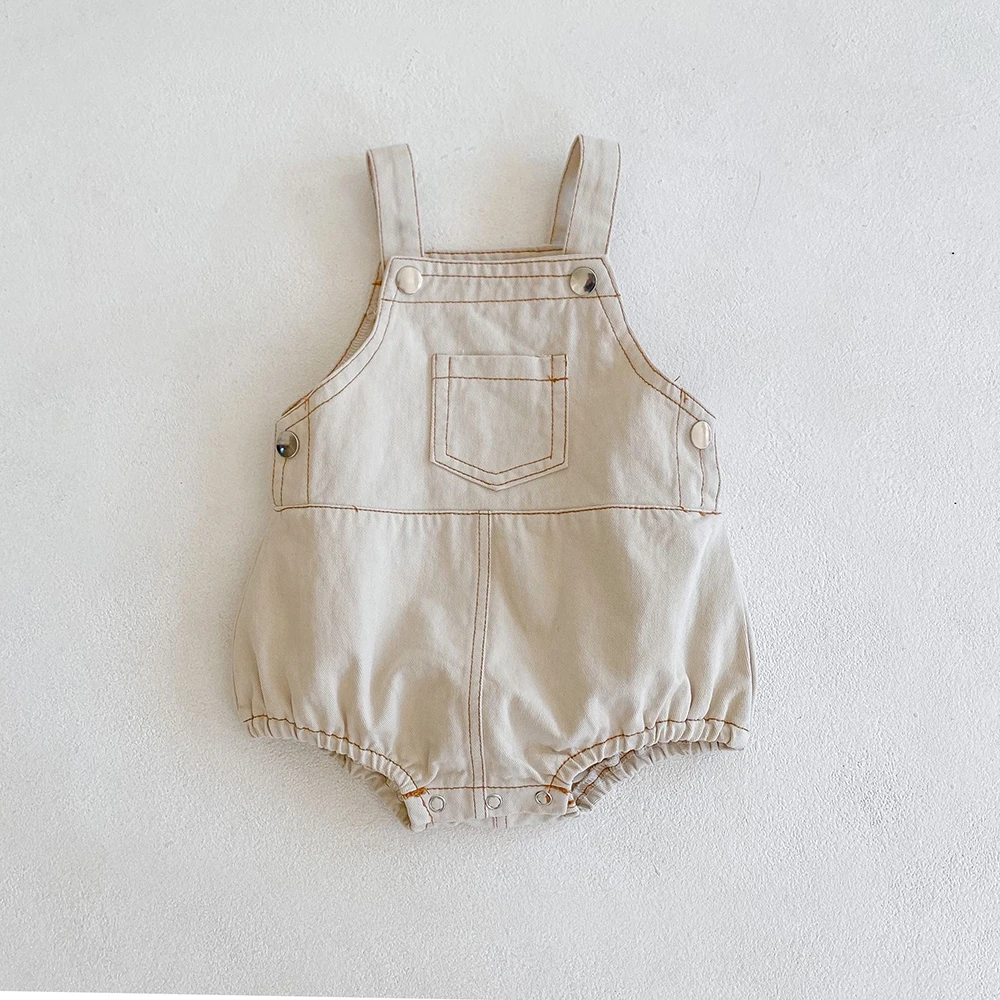 Sommer Baby Jungen Strampler Mädchen Baby Kinder Kleidung Kleinkind Shorts Hosen Für 0-24M