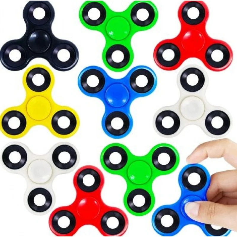 

New Alloy Fingertip Spinner Toy Universal Rotating Stress Relief Fidget Toy For Kids Adults
