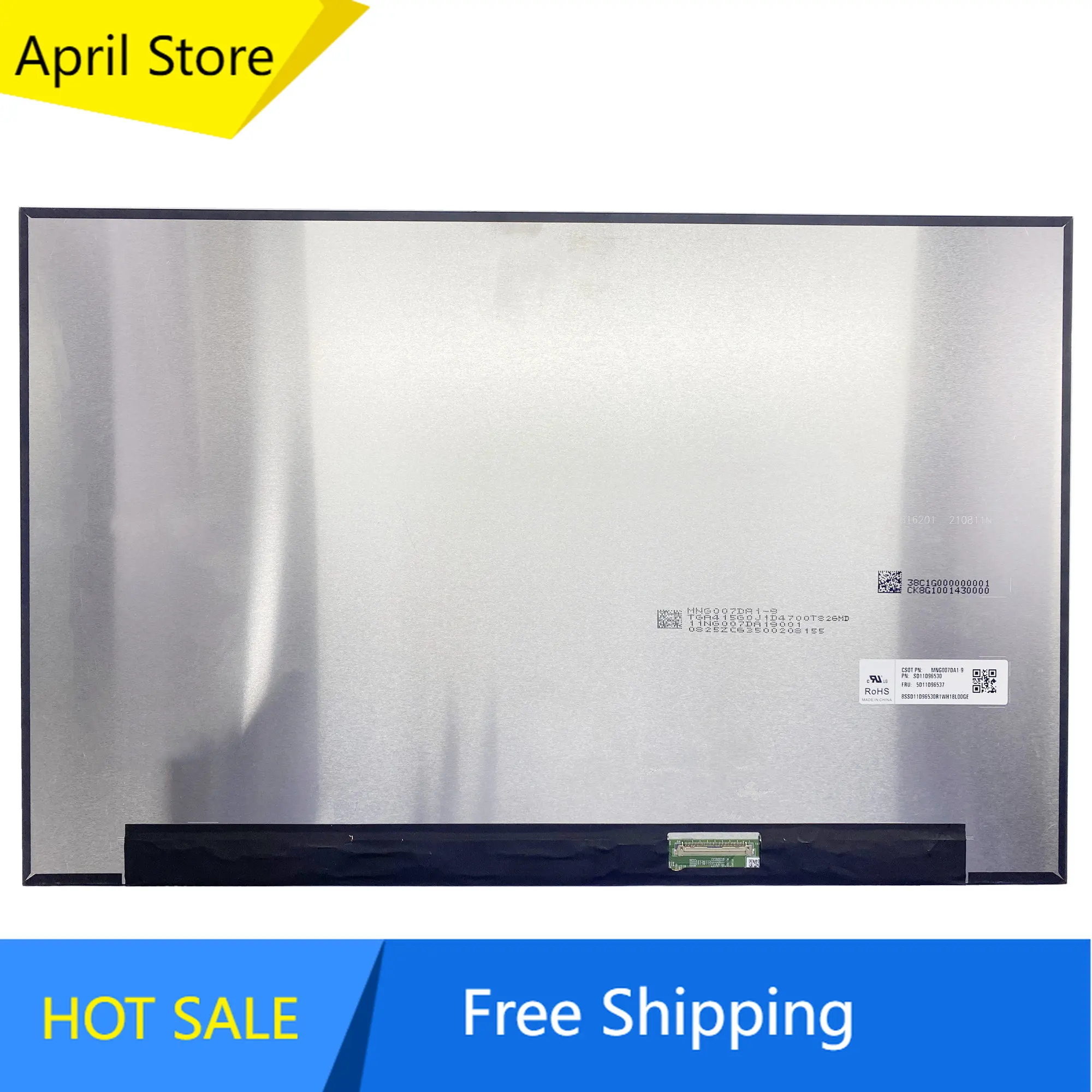 

MNG007DA1-9 16.0'' 165Hz Laptop LCD Screen Display Panel 2560*1600 EDP 40 Pins 100% sRGB