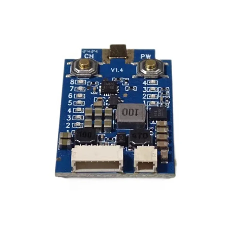 AA60-1120-1360Mhz 1.2G/1.3G 1W 8CH FPV VTX Video Transmitter MMCX Interface For Long-Range Drone