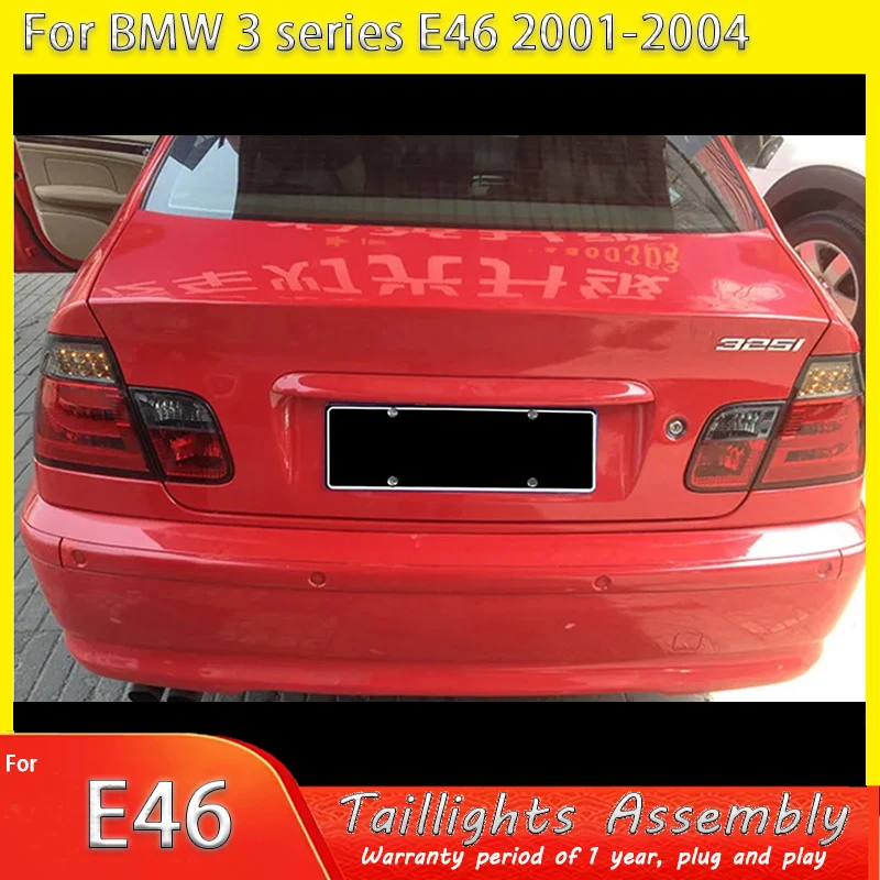 

For BMW 3 Series E46 318i 325i 2001-2004 LED Car Taillights Assembly Upgrade Highlight Flashing Signal Light Tool Accessories