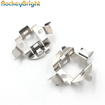 Rockeybright 2 * H7 HID faros portalámparas Base adaptadora para Volkswagen Passat B5 Riich G5 para BMW E60 5 Series H7 casquillo de bombilla