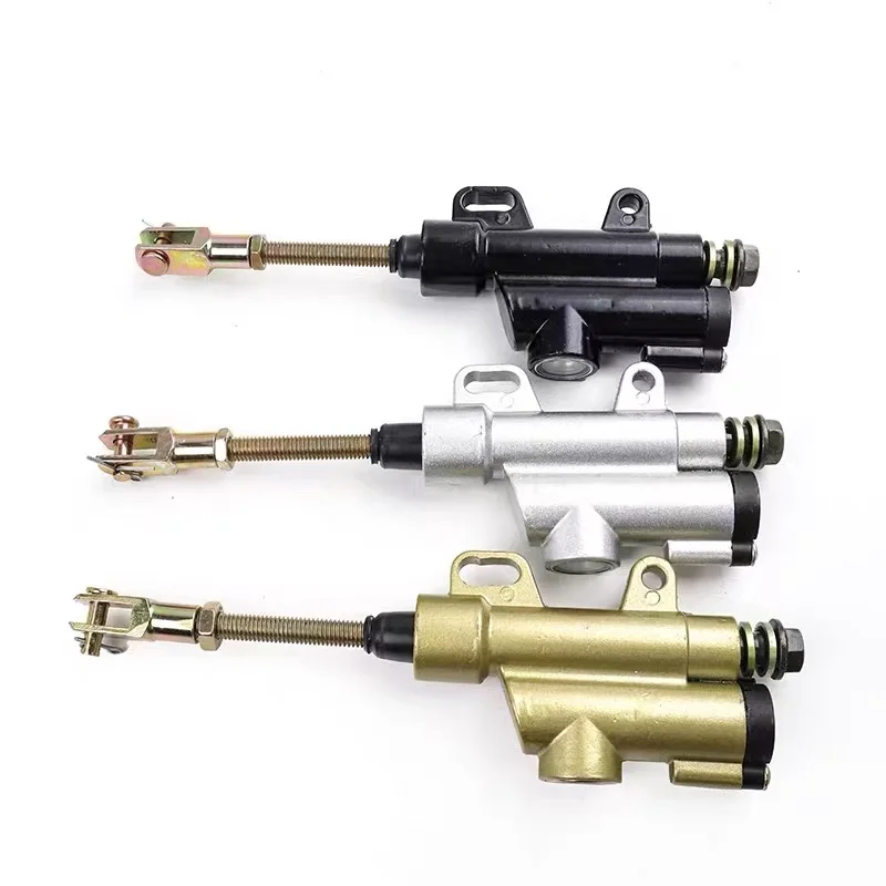 Bomba de freno hidráulica trasera original para motocicletas adecuada para motos de 50 cc, 70 cc, 110 cc, 125 cc, 150 cc 250 cc