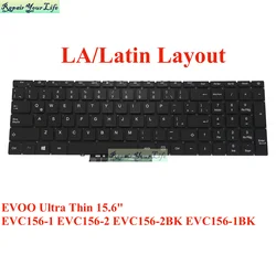 US LA Latin Brésil Clavier pour EVOO Ultra Mince Notebook EVCACHEVC156-1 evc156-1bk EVC156-2 2BK PT-BR mountainil portugais patch lado